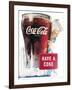 Coca-Cola Ad, 1945-null-Framed Giclee Print
