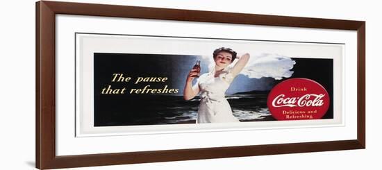 Coca-Cola Advertisement-null-Framed Giclee Print