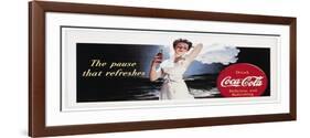 Coca-Cola Advertisement-null-Framed Giclee Print