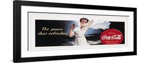 Coca-Cola Advertisement-null-Framed Giclee Print