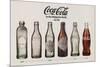 Coca Cola - Evolution-null-Mounted Poster
