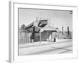 Coca-Cola shack in Alabama, 1935-Walker Evans-Framed Photographic Print