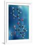 Cocaine Drug Molecule-Miriam Maslo-Framed Photographic Print