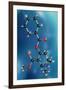 Cocaine Drug Molecule-Miriam Maslo-Framed Photographic Print