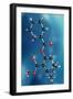 Cocaine Drug Molecule-Miriam Maslo-Framed Photographic Print