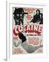 Cocaine Movie Poster, 1940S-null-Framed Giclee Print