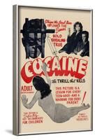 Cocaine: the Thrill the Kills-null-Framed Art Print