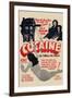 Cocaine: the Thrill the Kills-null-Framed Art Print