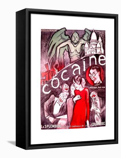 Cocaine-Rene Galliard-Framed Stretched Canvas