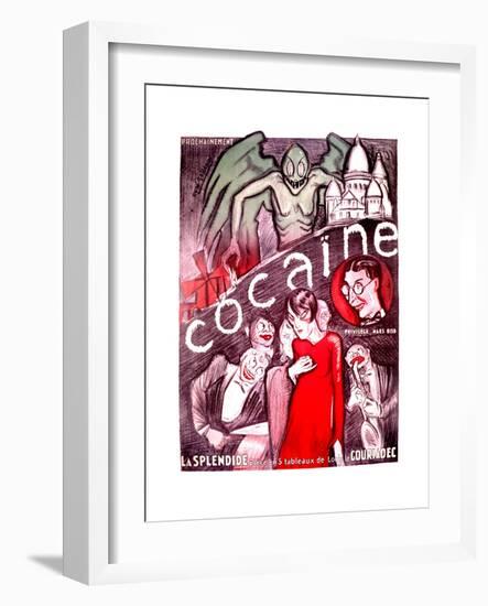 Cocaine-Rene Galliard-Framed Art Print