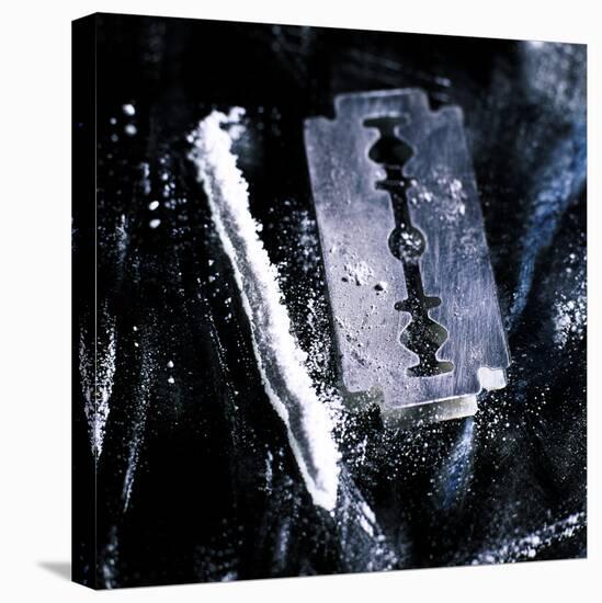 Cocaine-Kevin Curtis-Stretched Canvas