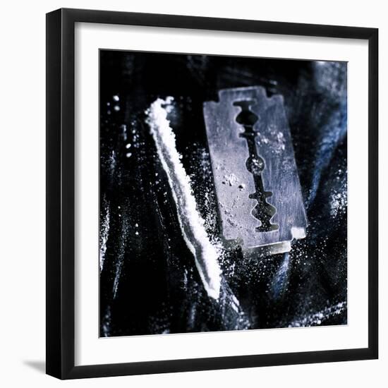 Cocaine-Kevin Curtis-Framed Premium Photographic Print