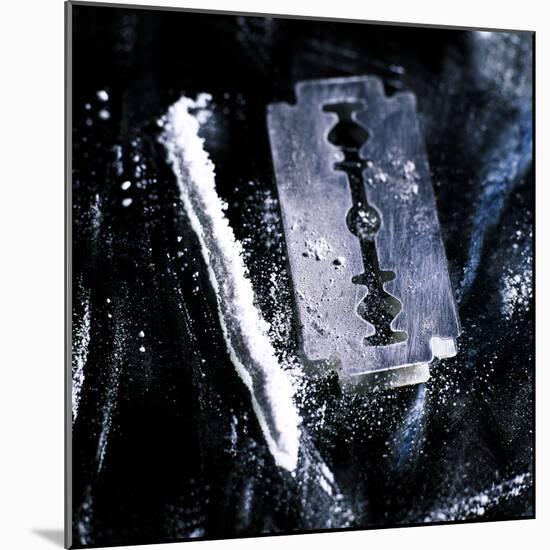 Cocaine-Kevin Curtis-Mounted Premium Photographic Print