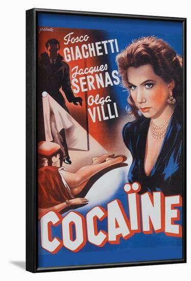 Cocaine-null-Framed Art Print