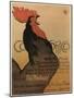 Coccorico-Theophile Alexandre Steinlen-Mounted Giclee Print