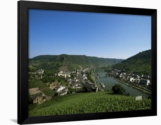 Cochem and the Mosel River, Rhineland-Pfalz, Germany, Europe-Oliviero Olivieri-Framed Photographic Print