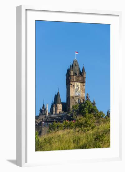 Cochem Castle, Moselle Valley, Rhineland-Palatinate, Germany, Europe-Michael Runkel-Framed Photographic Print