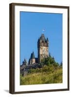 Cochem Castle, Moselle Valley, Rhineland-Palatinate, Germany, Europe-Michael Runkel-Framed Photographic Print