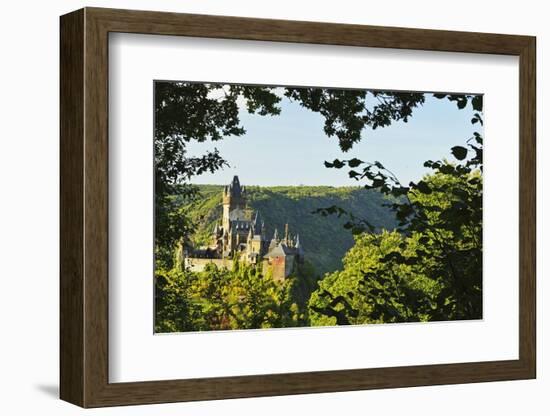 Cochem Imperial Castle (Reichsburg), Rhineland-Palatinate, Germany, Europe-Jochen Schlenker-Framed Photographic Print