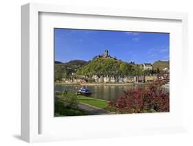 Cochem Imperial Castle, the Reichsburg, on Moselle River, Rhineland-Palatinate, Germany, Europe-Hans-Peter Merten-Framed Photographic Print