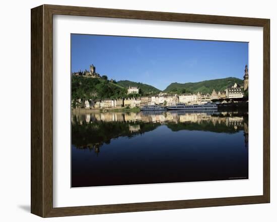 Cochem, River Mosel, Rhineland Palatinate, Germany-Oliviero Olivieri-Framed Photographic Print