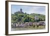 Cochem with Castle along River Moselle in Germany-kruwt-Framed Photographic Print