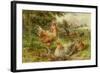 Cochin China Fowls-George Hickin-Framed Giclee Print