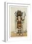 Cochiti Pueblo Indian in Buffalo Dance-null-Framed Art Print