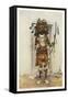 Cochiti Pueblo Indian in Buffalo Dance-null-Framed Stretched Canvas