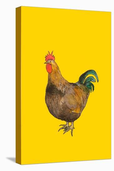 Cock, 2008-Sarah Thompson-Engels-Stretched Canvas