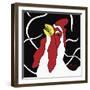 Cock A Doodle Do Rooster-Cindy Wider-Framed Giclee Print