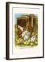 Cock-A-Doodle Do, See Our Chickens-Bird & Haumann-Framed Art Print