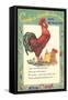 Cock-a-doodle-doo Says Rooster-null-Framed Stretched Canvas