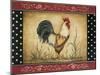 Cock-a-Doodle-Doo-Kimberly Poloson-Mounted Art Print