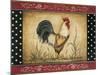 Cock-a-Doodle-Doo-Kimberly Poloson-Mounted Art Print