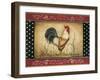 Cock-a-doodle-doo-Kimberly Poloson-Framed Art Print