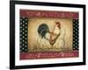 Cock-a-doodle-doo-Kimberly Poloson-Framed Art Print