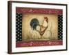 Cock-a-doodle-doo-Kimberly Poloson-Framed Art Print