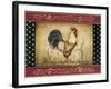 Cock-a-doodle-doo-Kimberly Poloson-Framed Art Print