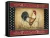 Cock-a-doodle-doo-Kimberly Poloson-Framed Stretched Canvas