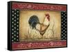 Cock-a-doodle-doo-Kimberly Poloson-Framed Stretched Canvas