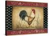 Cock-a-doodle-doo-Kimberly Poloson-Stretched Canvas
