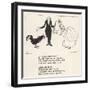 Cock-A-Doodle-Doo!-Arthur Rackham-Framed Art Print