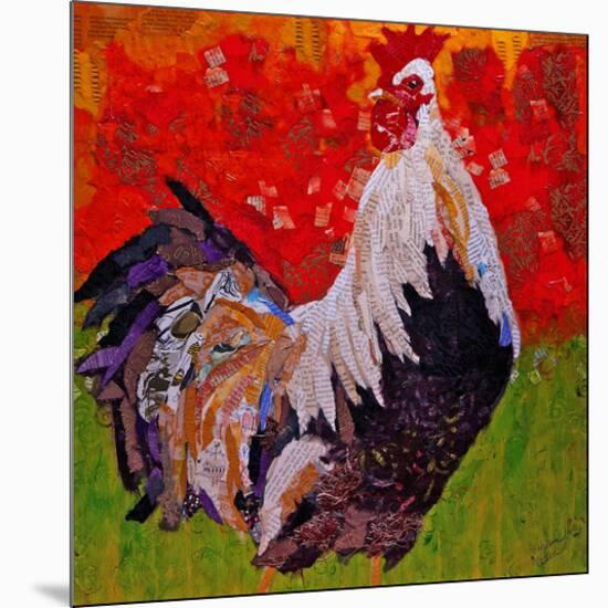 Cock-A-Doodle-null-Mounted Art Print
