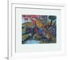 Cock and Hens-Otto Dix-Framed Collectable Print