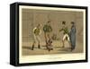 Cock Fighting-Henry Thomas Alken-Framed Stretched Canvas