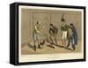 Cock Fighting-Henry Thomas Alken-Framed Stretched Canvas
