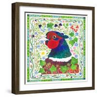 Cock Pheasant-Isabelle Brent-Framed Photographic Print