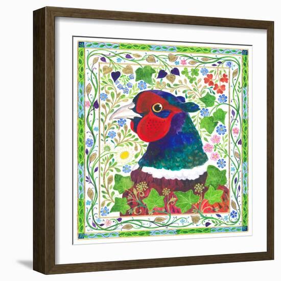 Cock Pheasant-Isabelle Brent-Framed Photographic Print