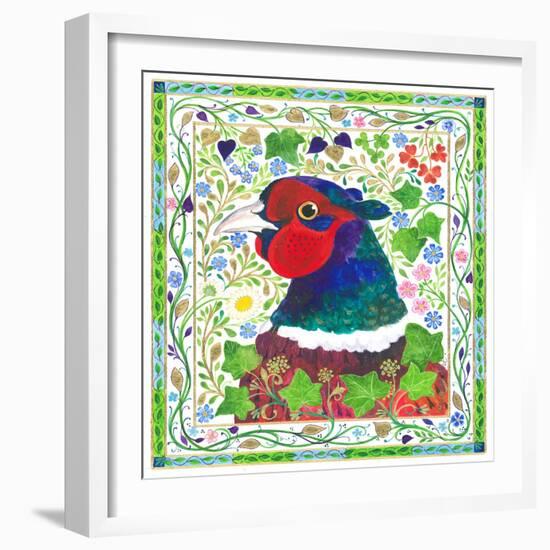 Cock Pheasant-Isabelle Brent-Framed Photographic Print